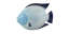 Sea - CLub Dose - Fisch, Steingut lackiert, 27,5 x 15 x 18,5 cm