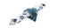 Sea - CLub Serviettenring - Delfin, Steingut lackiert, 8 x 3,5 x 6,5 cm