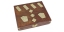 Sea - Club Domino-Wrfel-Karten-Box, Holz, inklusive doppeltem Kartenspiel, 21 x 17,5 x 4,5 cm