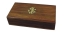 Sea - Club Lupe mit Holzgriff, Lnge 11 cm,   4,5 cm, in der Holzbox