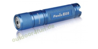 Fenix E05 Edition max. 85 Lumen LED Taschenlampe fr den Schlsselbund Blau