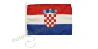Navyline Flagge Kroatien, 20 x 30 cm