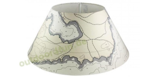 Sea - Club Lampenschirm aus Papier, Plastik und Eisen,   25 / 50 cm, Hhe 22 cm, fr E27