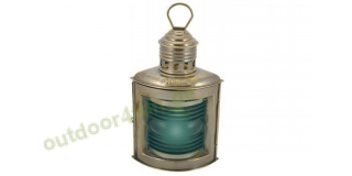 Sea - Club Steuerbordlampe, Messing antik, elektrisch 230V, E14, 25W, Hhe 23 cm
