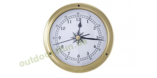 Sea - Club Uhr aus Messing  mit Quartzwerk,  11,5 / 9 cm, Hhe 3,4 cm